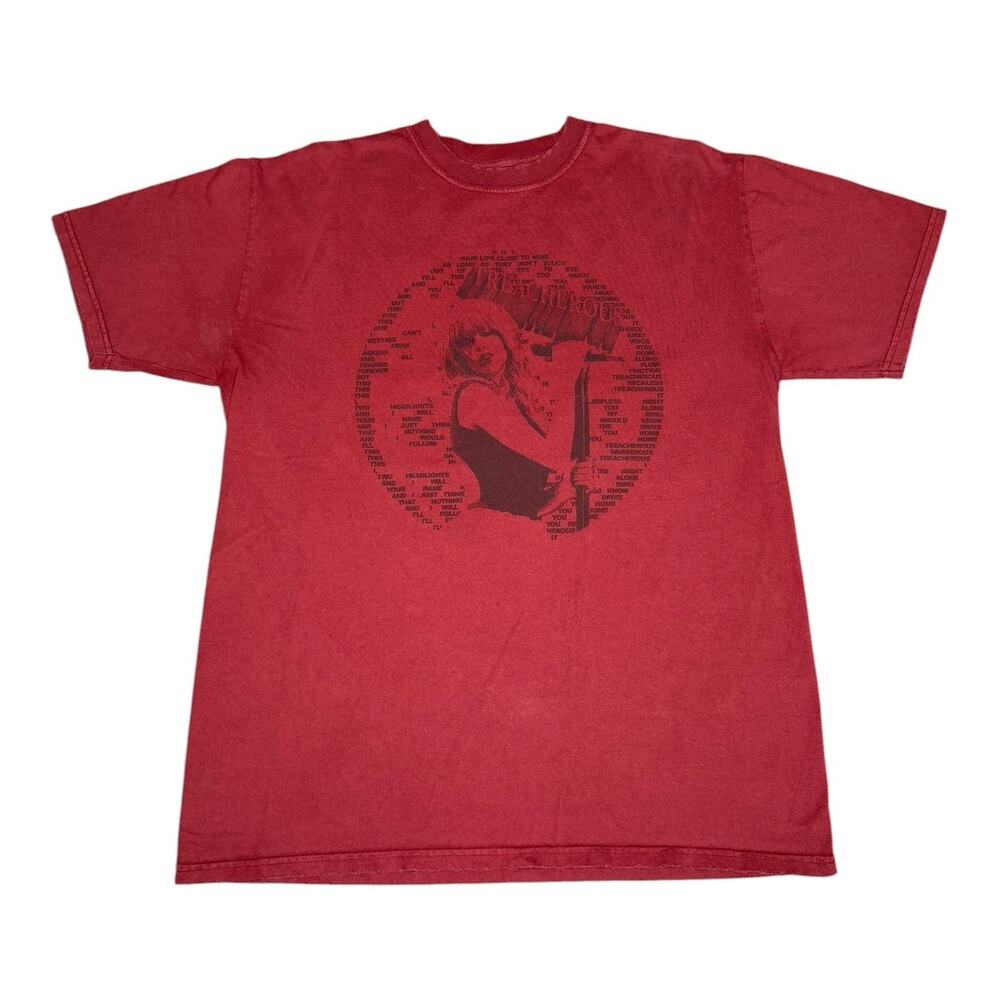 Taylor Swift Treacherous Lyrics Distressed T-Shirt